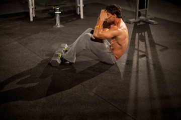 3/4 Sit-Up: posición final