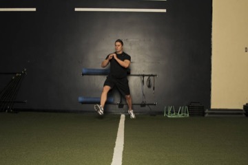 Alternate Leg Diagonal Bound: posición inicial