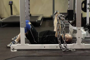 Floor Press with Chains: posición inicial