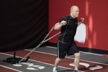 Forward Drag with Press: posición inicial