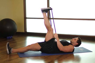 Hamstring Stretch: posición final