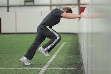 Linear Acceleration Wall Drill: posición final