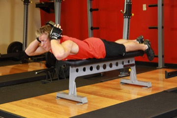 Lying Face Down Plate Neck Resistance: posición final
