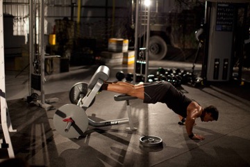 Natural Glute Ham Raise: posición final