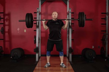 Olympic Squat: posición inicial