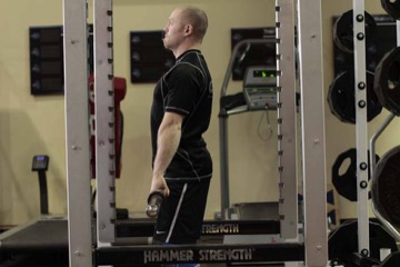 Rack pulls: posición final
