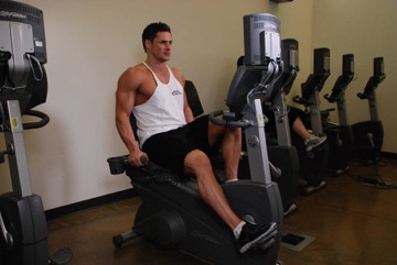 Recumbent Bike: posición inicial