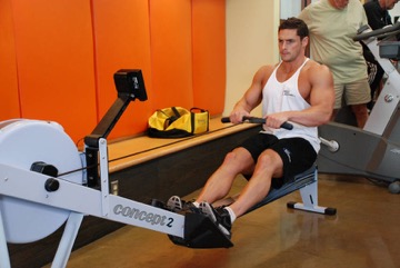 Rowing, Stationary: posición final
