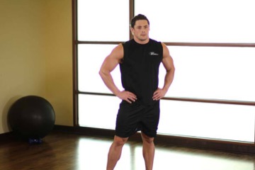 Side Neck Stretch: posición inicial