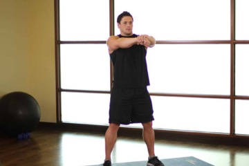 Sit Squats: posición inicial