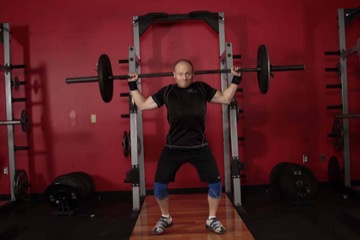 Snatch Balance: posición final