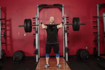 Split Jerk: posición inicial