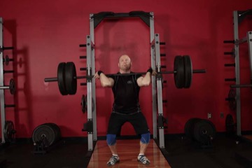 Split Jerk: posición final