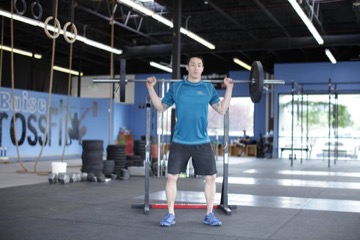 Weighted Jump Squat: posición inicial